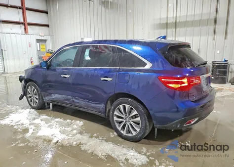 2016 Acura Mdx Technology из США, поврежденный, VIN 5FRYD4H45GB018574